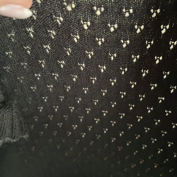 Black Light Weight Jacob Sweater Vest - Picture 3 of 3